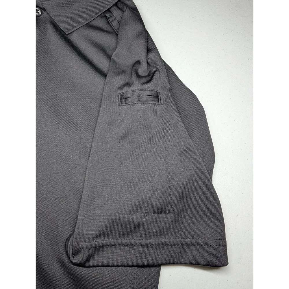 5.11 Tactical Series Men's Polo Shirt Medium Gray Short Sleeve‎ Pockets Utility